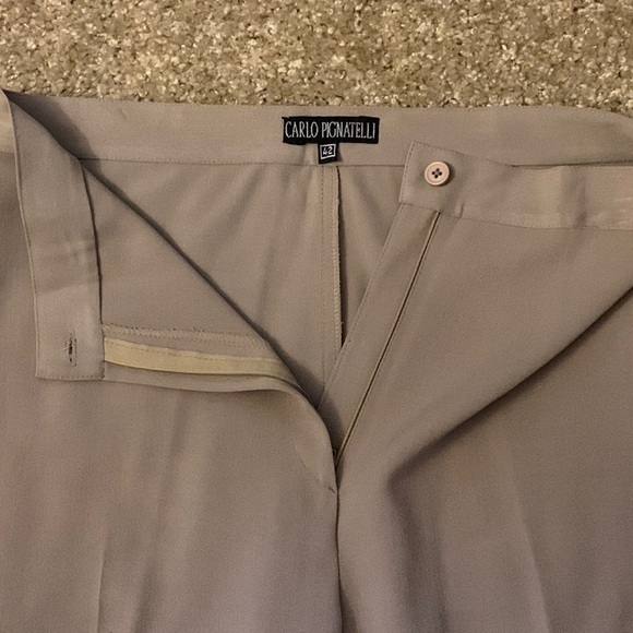 Vintage Carlo Pignatelli Nude Pant Suits, Boot Cut/ Flare, Size: 42 French/10 US - Picture 4 of 6